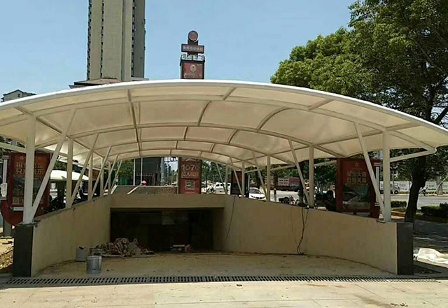 出入口膜結(jié)構(gòu)工程