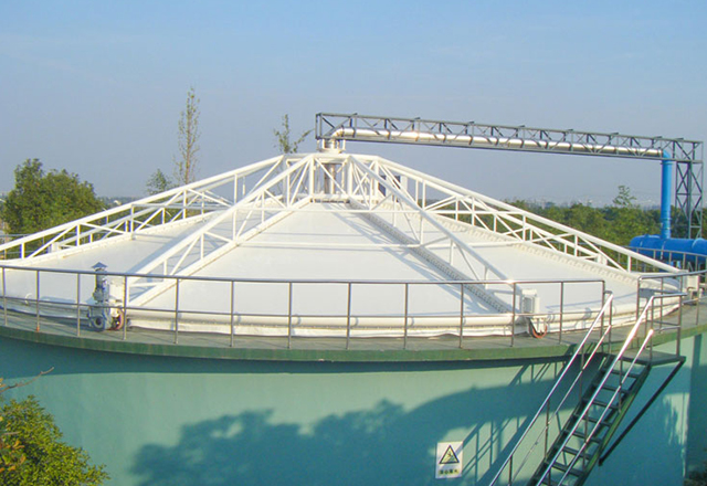污水池膜加蓋工程案例