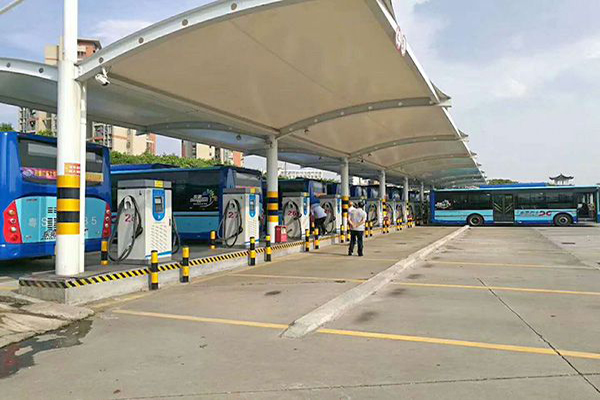 創(chuàng)新科技，天津充電樁膜結(jié)構(gòu)為城市增添亮麗色彩